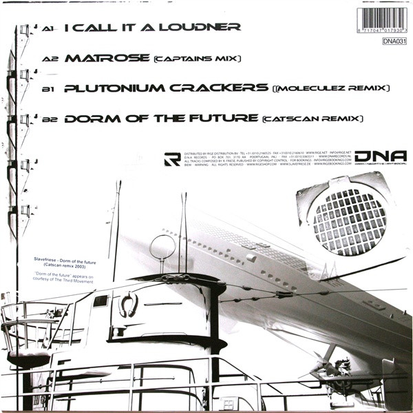 Negative, Deep Inside EP back cover