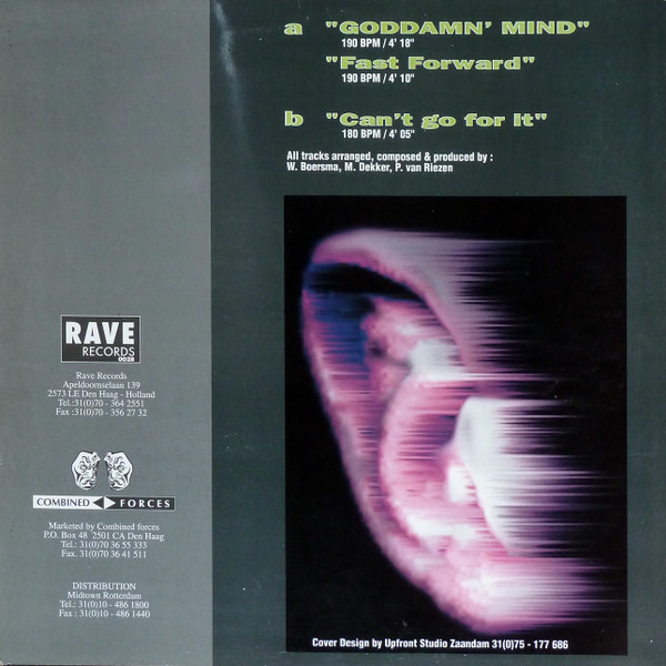 Goddamn' Mind back cover