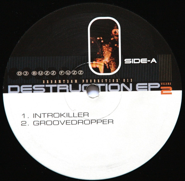 Destruction EP Volume 2 front label