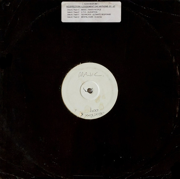 Rezerection + Judgement Day Anthems 91-97 Volume 4 front cover