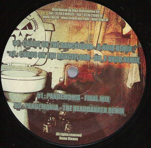 Chaos On The Dancefloor back label