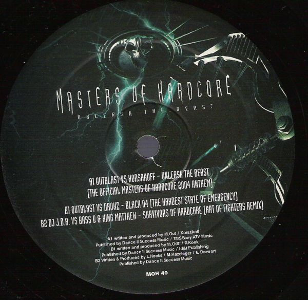 Unleash The Beast back label