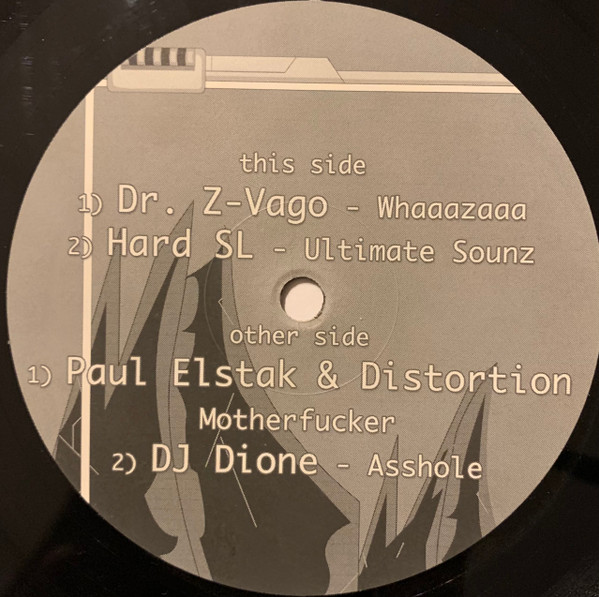 Members Of Megarave 2001 back label
