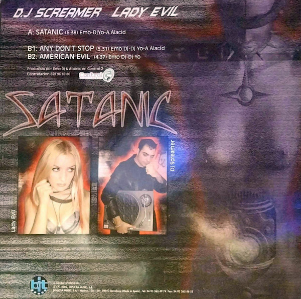 Satanic back cover