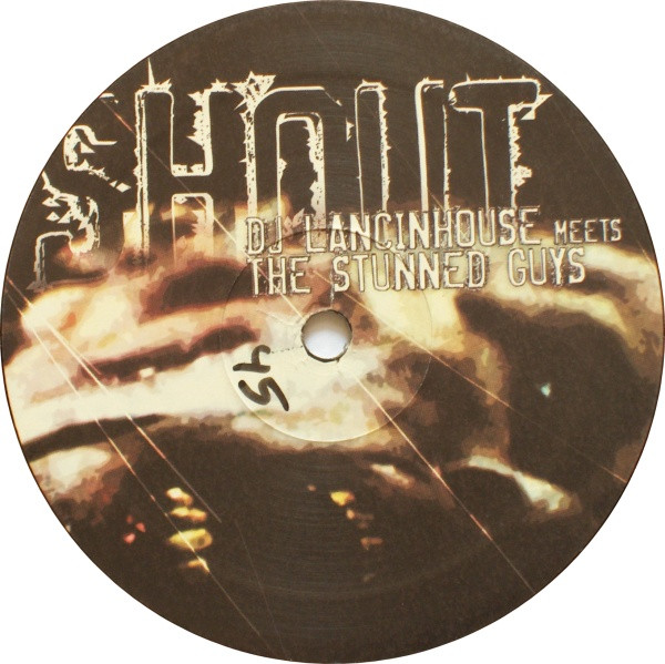 Shout front label