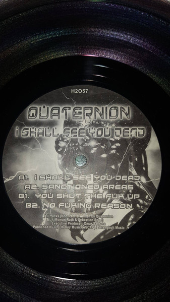 I Shall See You Dead front label