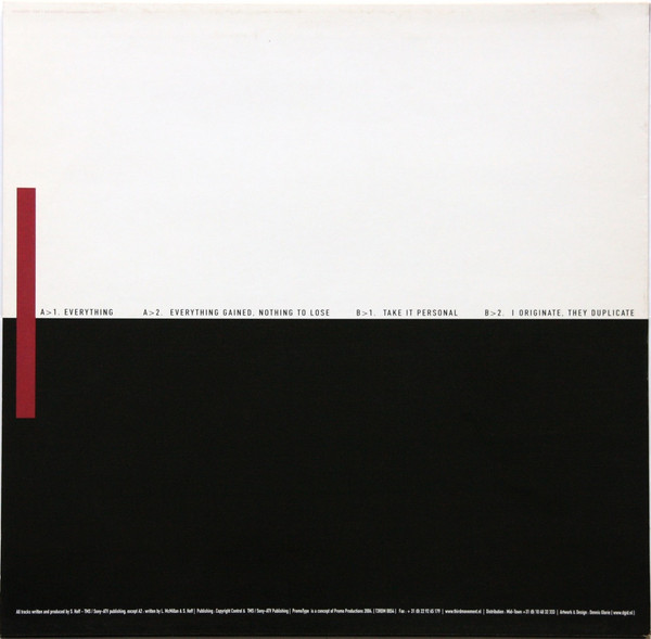 Take It Personal back cover