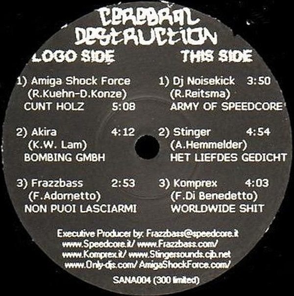 Shit And Noize Art 004 front label