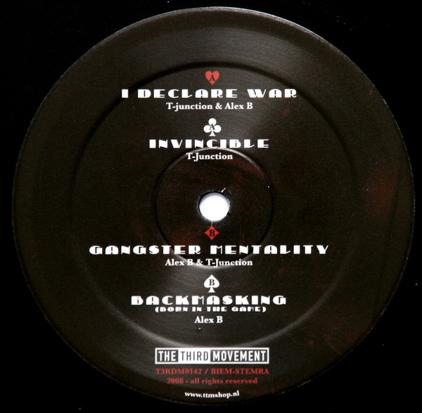 Gangster Mentality front label