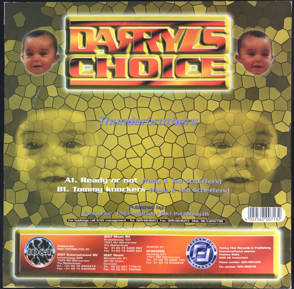 Ready Or Not / Tommy Knockers back cover