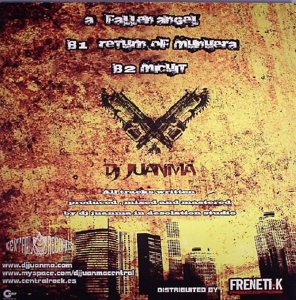 Fallen Angel back cover