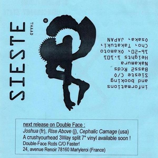 Meat Paunch Mafia / Sieste back label