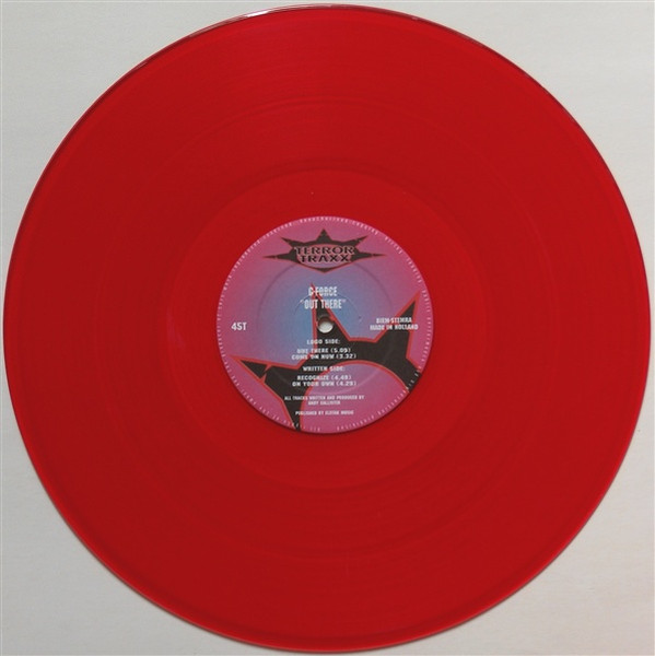 Out There front label