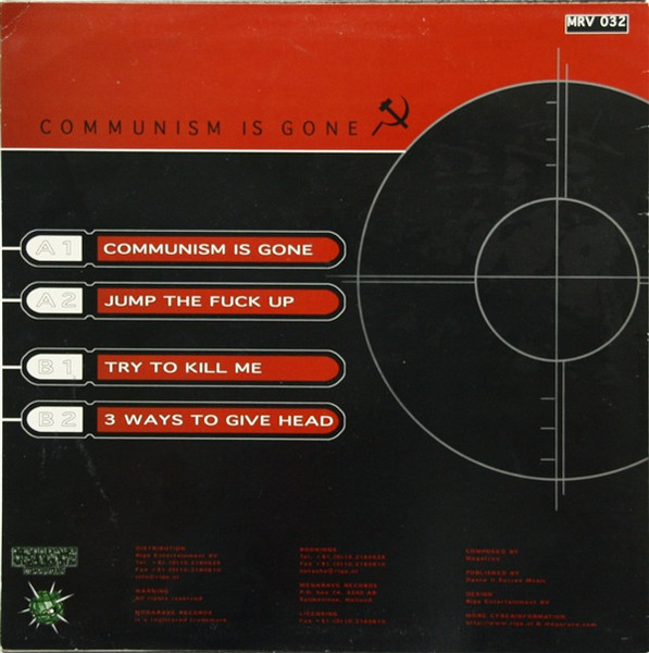 Communism Is Gone back cover
