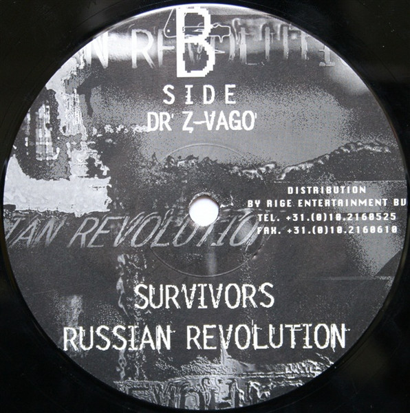 Russian Revolution back label