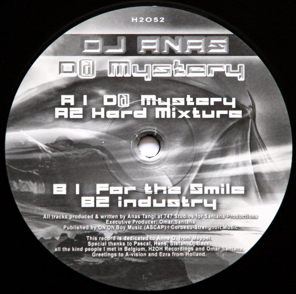 D@ Mystery back label
