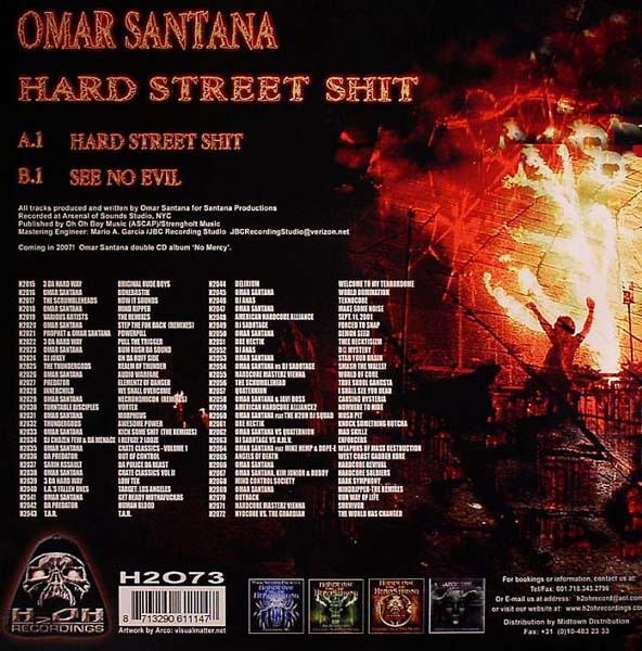 Hard Street Shit back cover