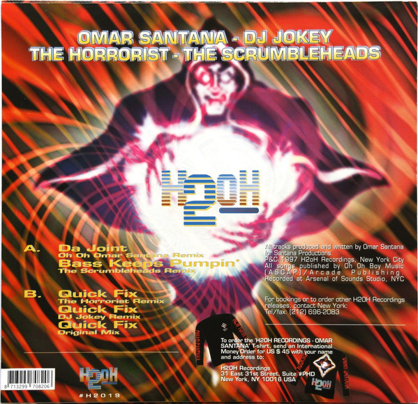 The Remixes back cover