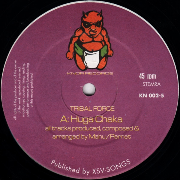 Huga Chaka front label