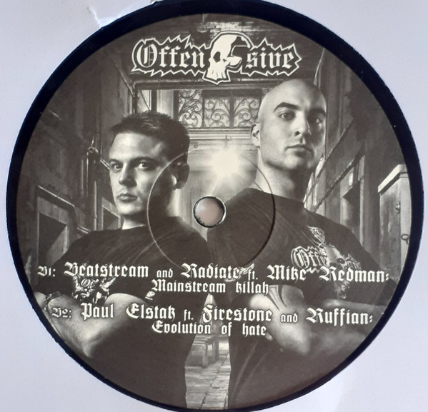 The Evolution Of Hate back label