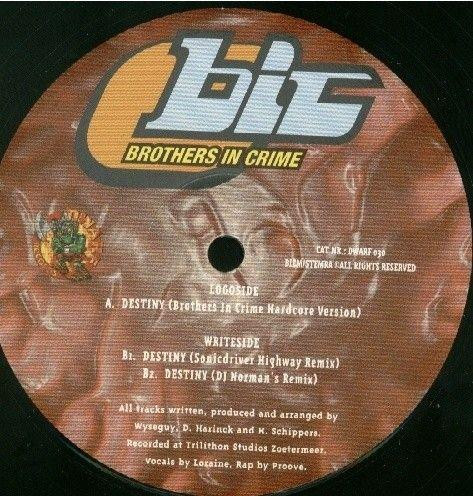 Destiny (Hardcore Edition) front label