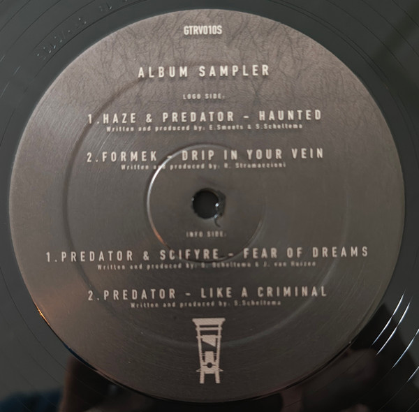 Guillotine Album Sampler front label