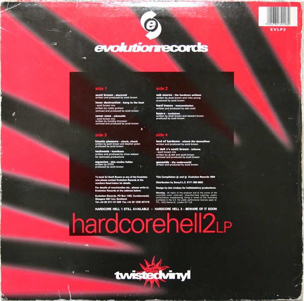 Hardcore Hell 2 back cover