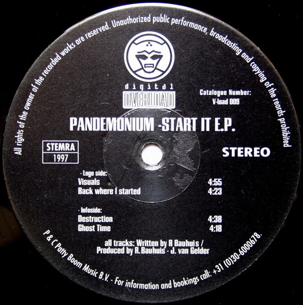 Start It EP front label