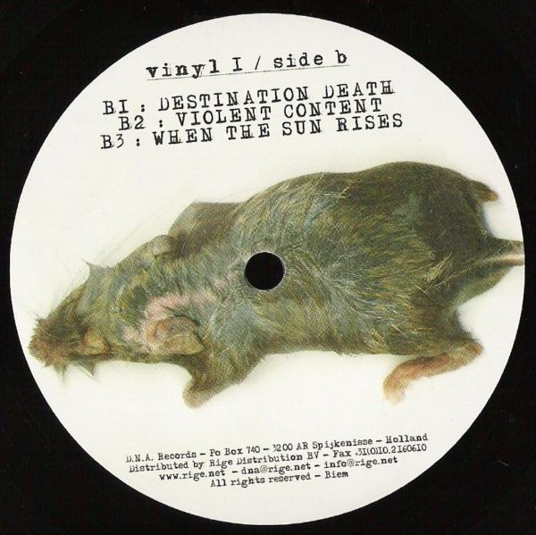 Destination Death back label