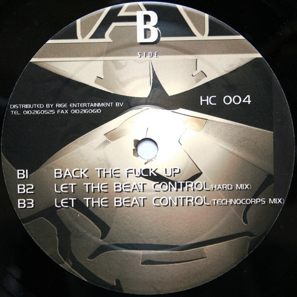 I Like My Selfcontrol back label