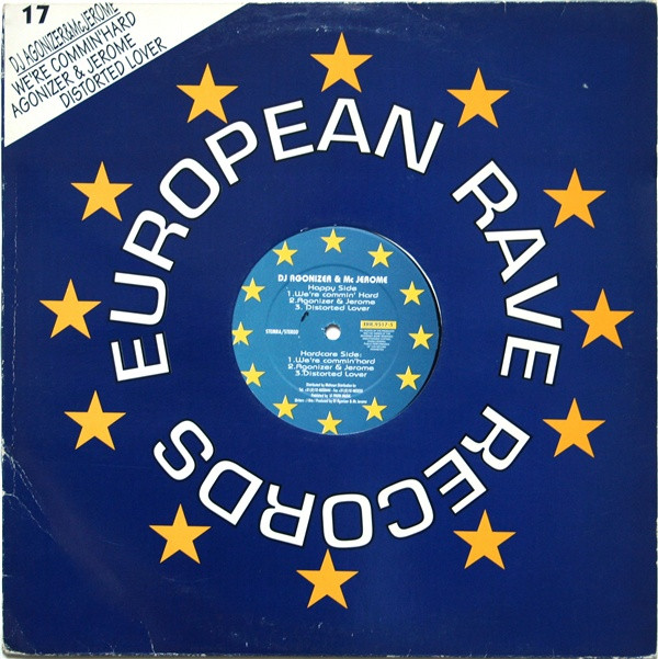 We're Commin' Hard back label