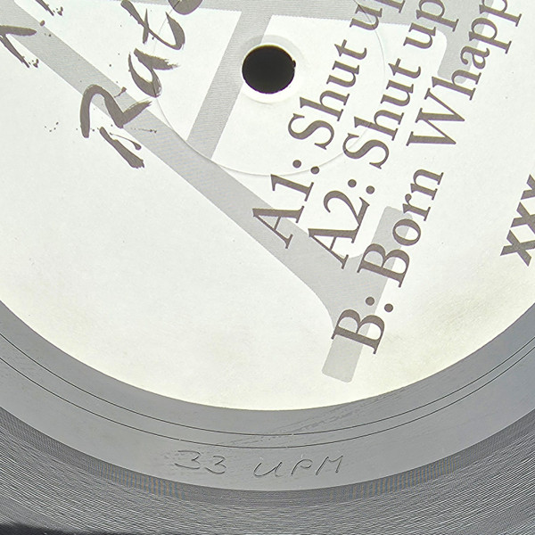 Shut Up! / Born Whappie! back label