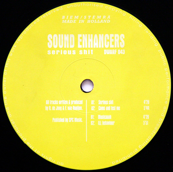 Serious Shit front label