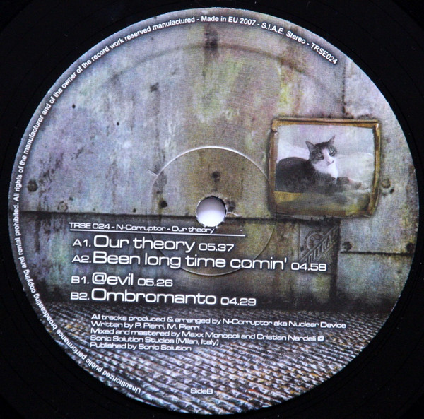 Our Theory back label