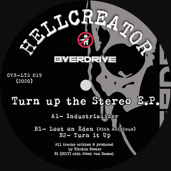 Turn Up The Stereo E.P. back cover