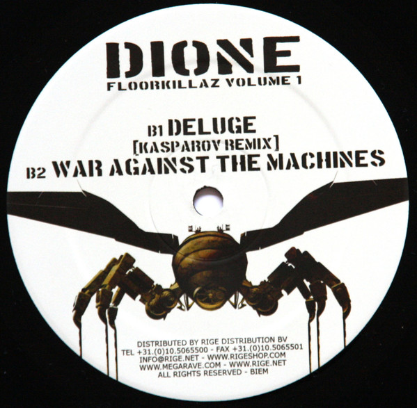 Floorkillaz Volume 1 back label