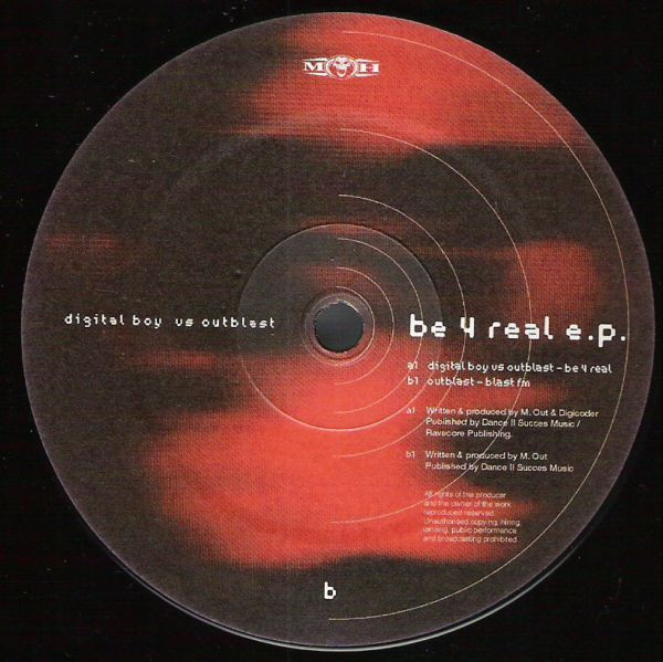 Be 4 Real E.P. front label