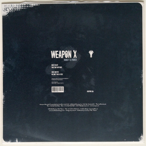 Money Is Power back label