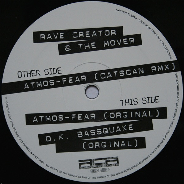 Classic Hardcore Vol. 1 front label