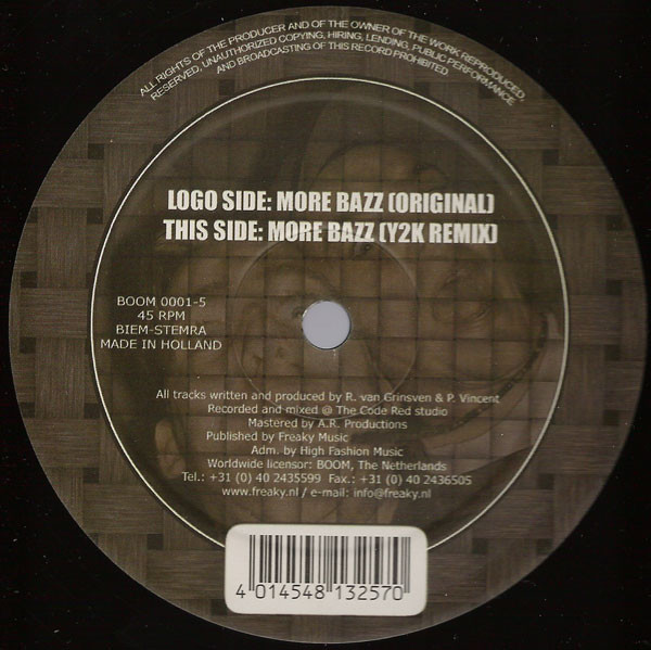 More Bazz back cover