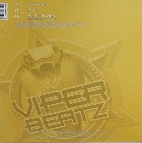 Live A Lie back cover