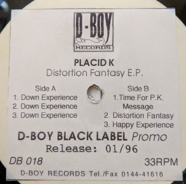 Distortion Fantasy E.P. front cover