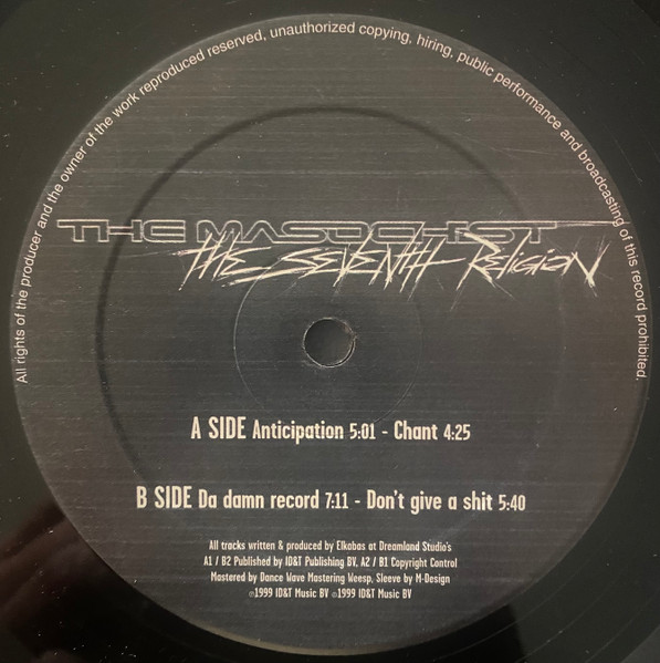 The Seventh Religion front label