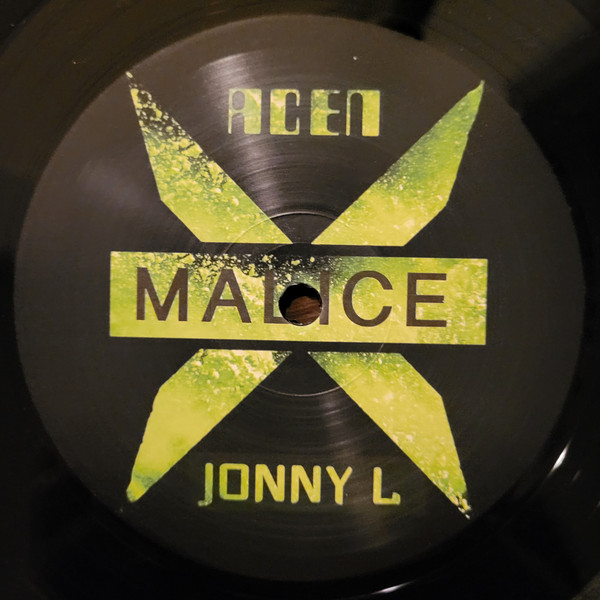 The XXX Hardcore EP back label