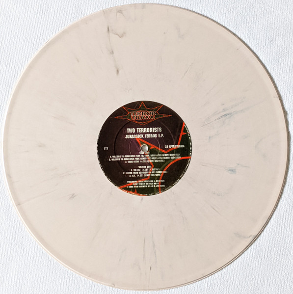 Jurassick Terror E.P. front label