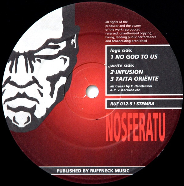 No God To Us ! back label