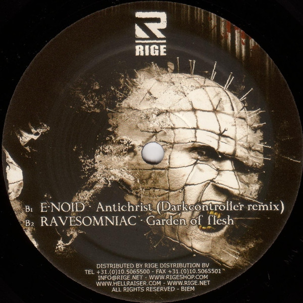 Hellraiser 2008 back label