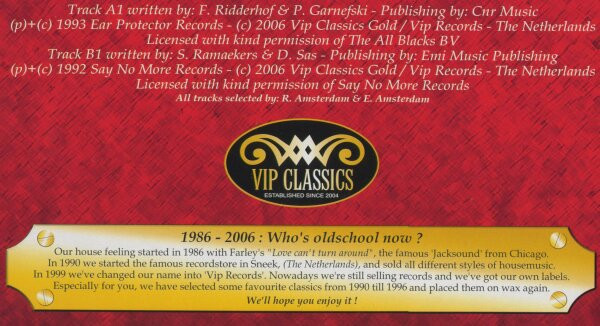 Here's Johnny / Transformed Temple back label