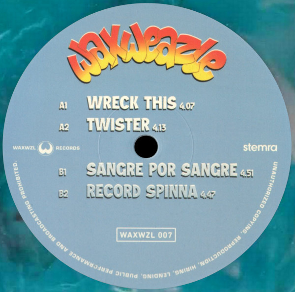 Wreck This E.P. front label