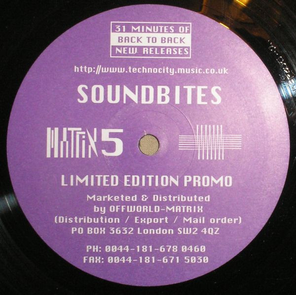 Brave New World / Soundbites back cover